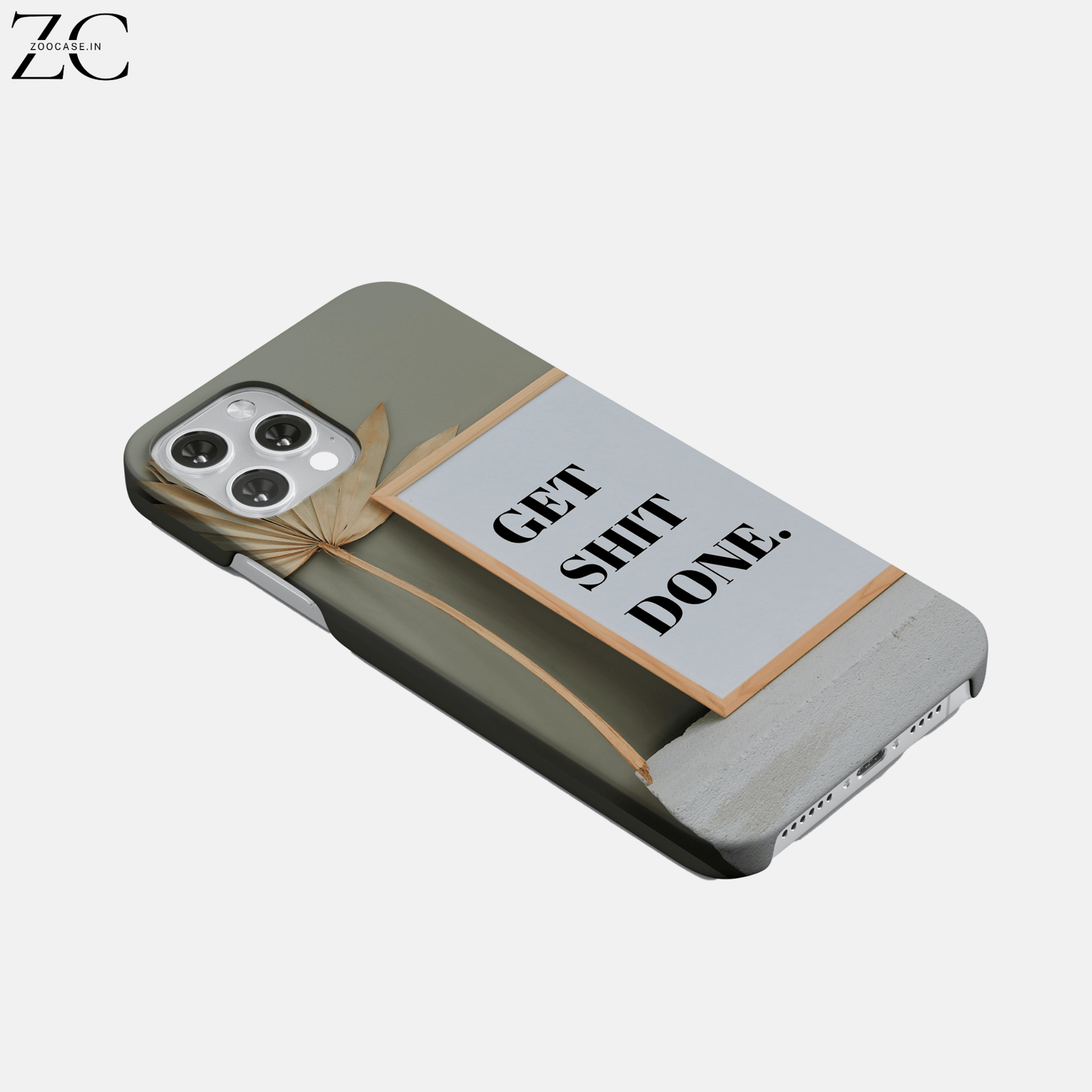 "Get Shit Done" Hard Phone Case