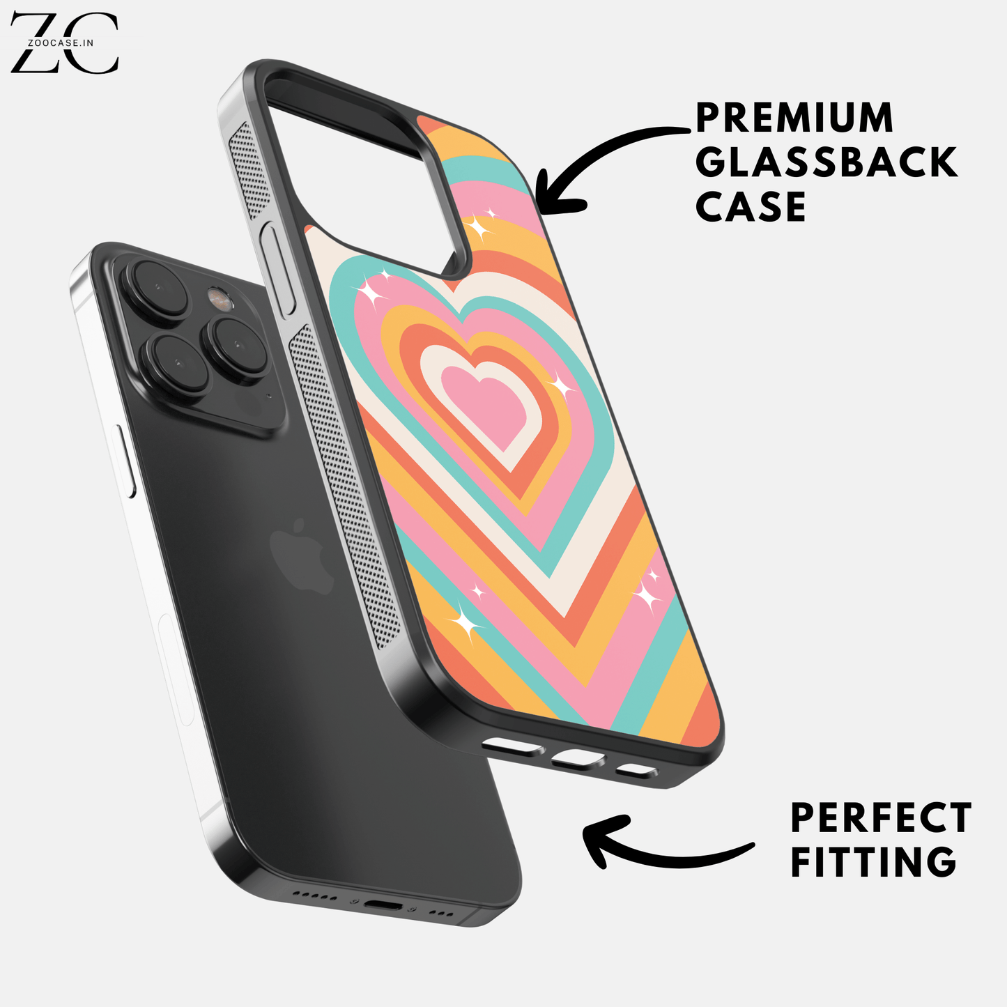 Heart Glassback Case