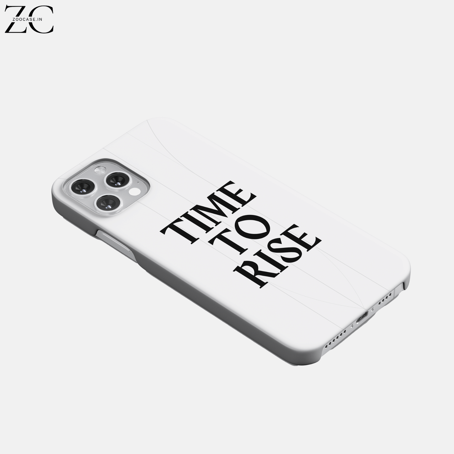 "Time to Rise" Hard Phone Case