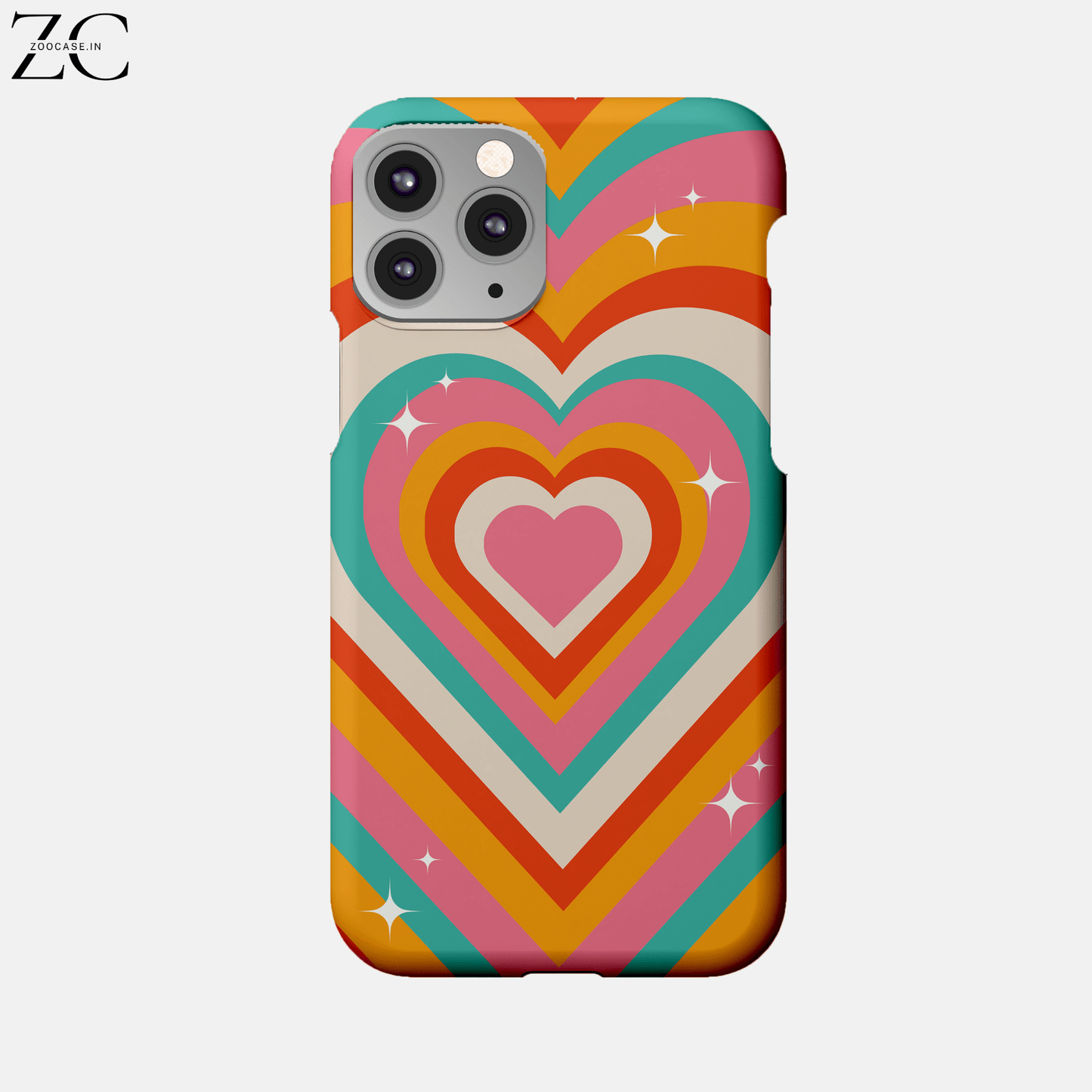 Hearts Hard Phone Case