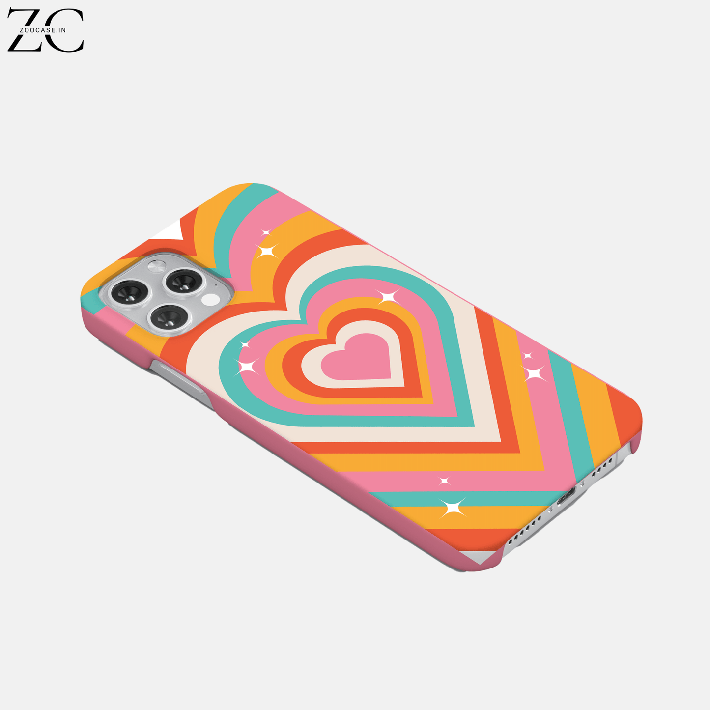 Hearts Hard Phone Case