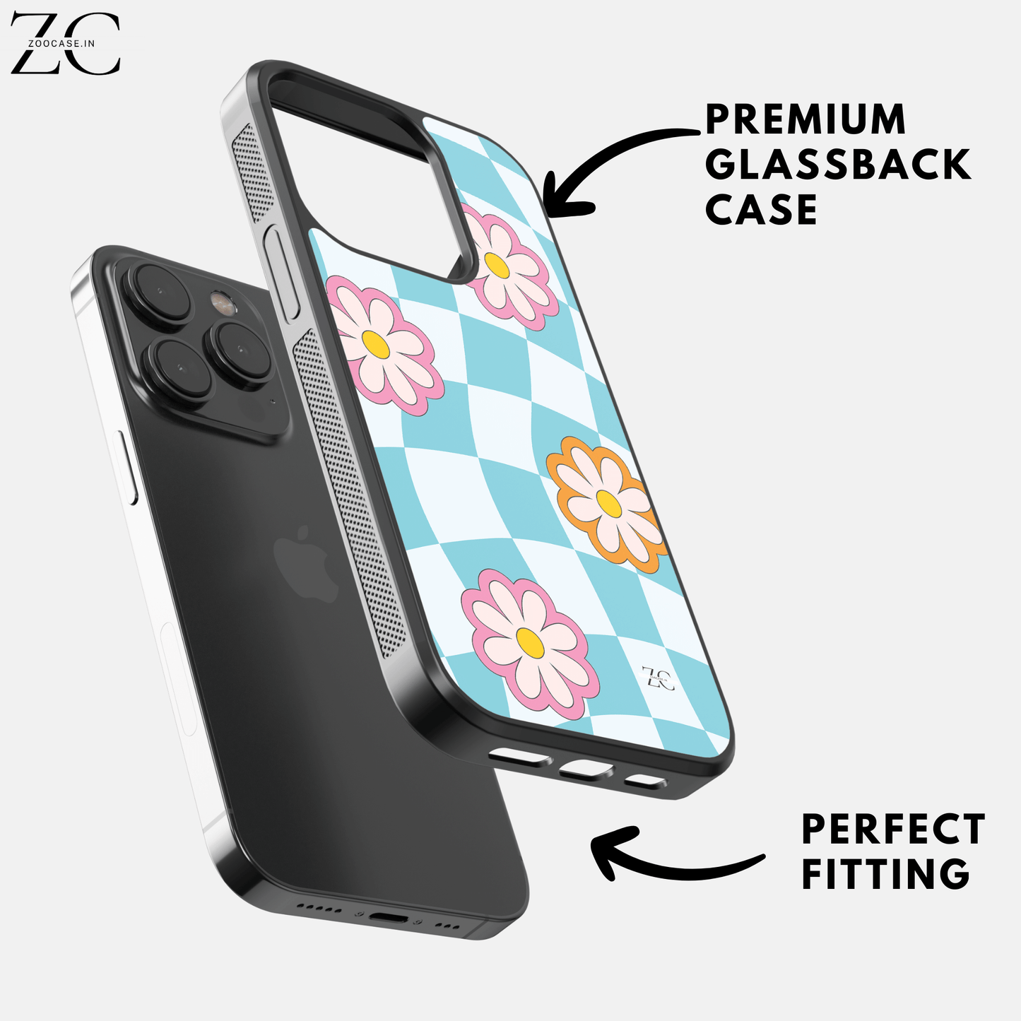 Floral Glassback Case