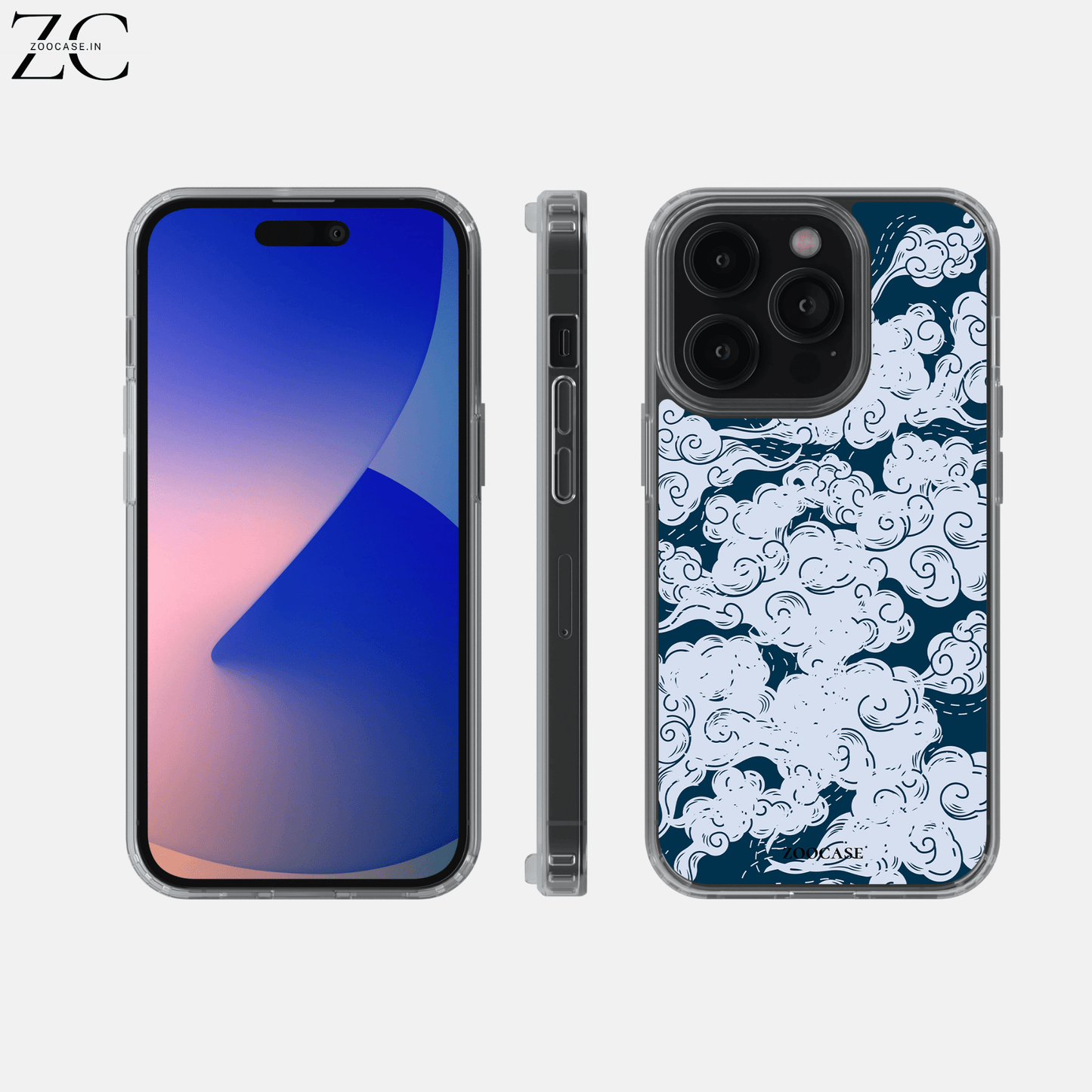 WhirlClouds Silicon Case