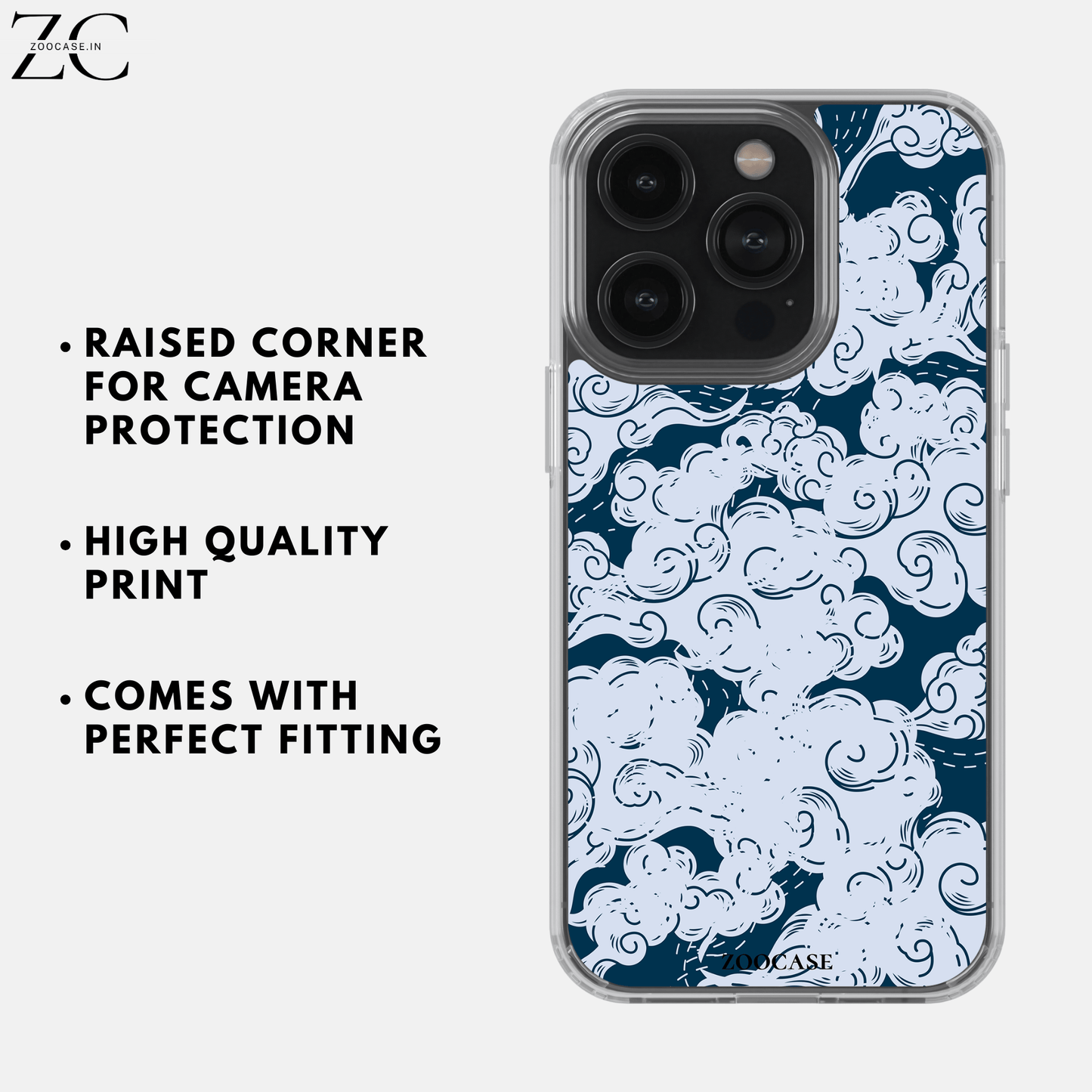 WhirlClouds Silicon Case