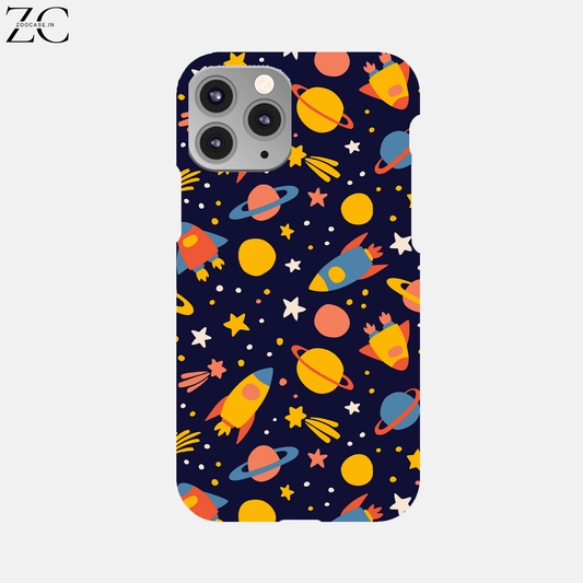 SpaceDoodle Hard Phone Case