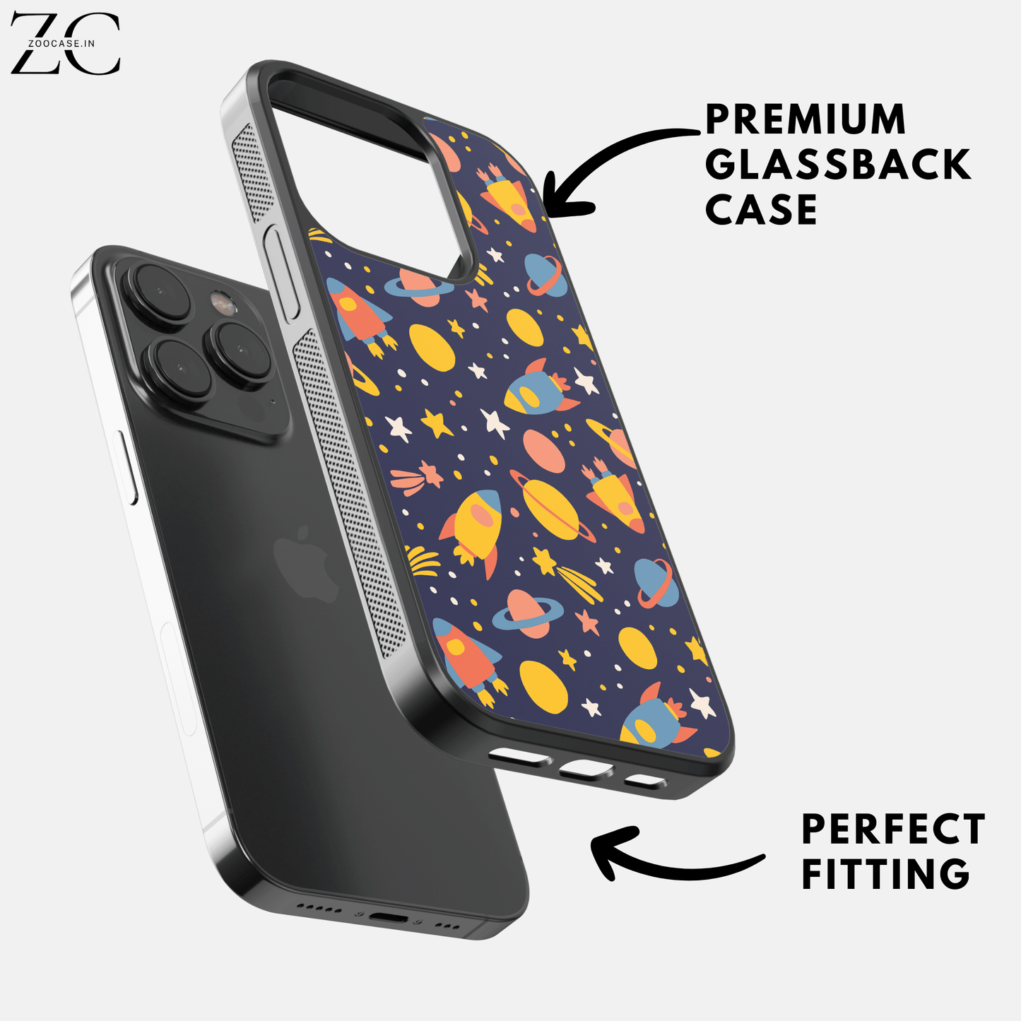 SpaceDoodle Glassback Case