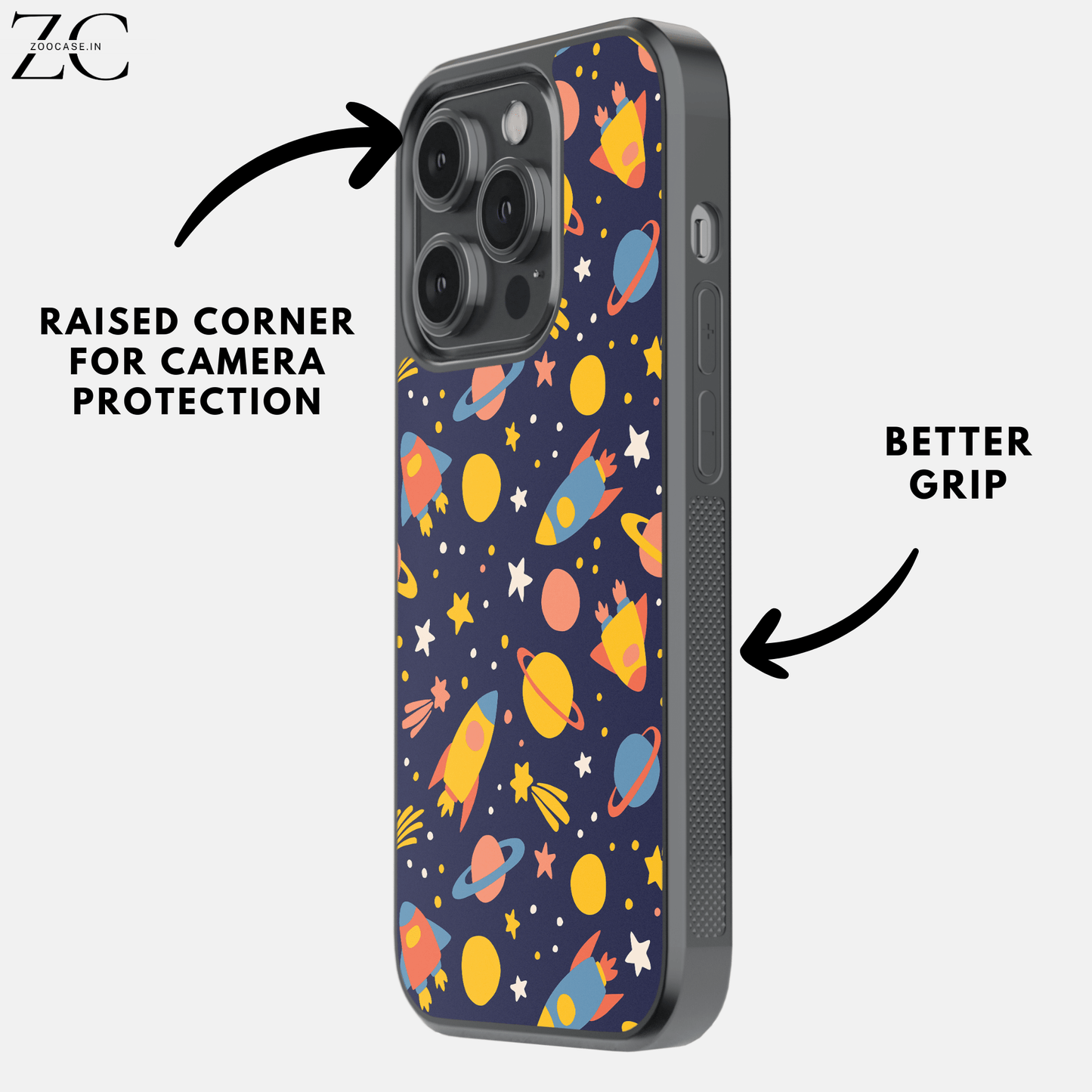 SpaceDoodle Glassback Case