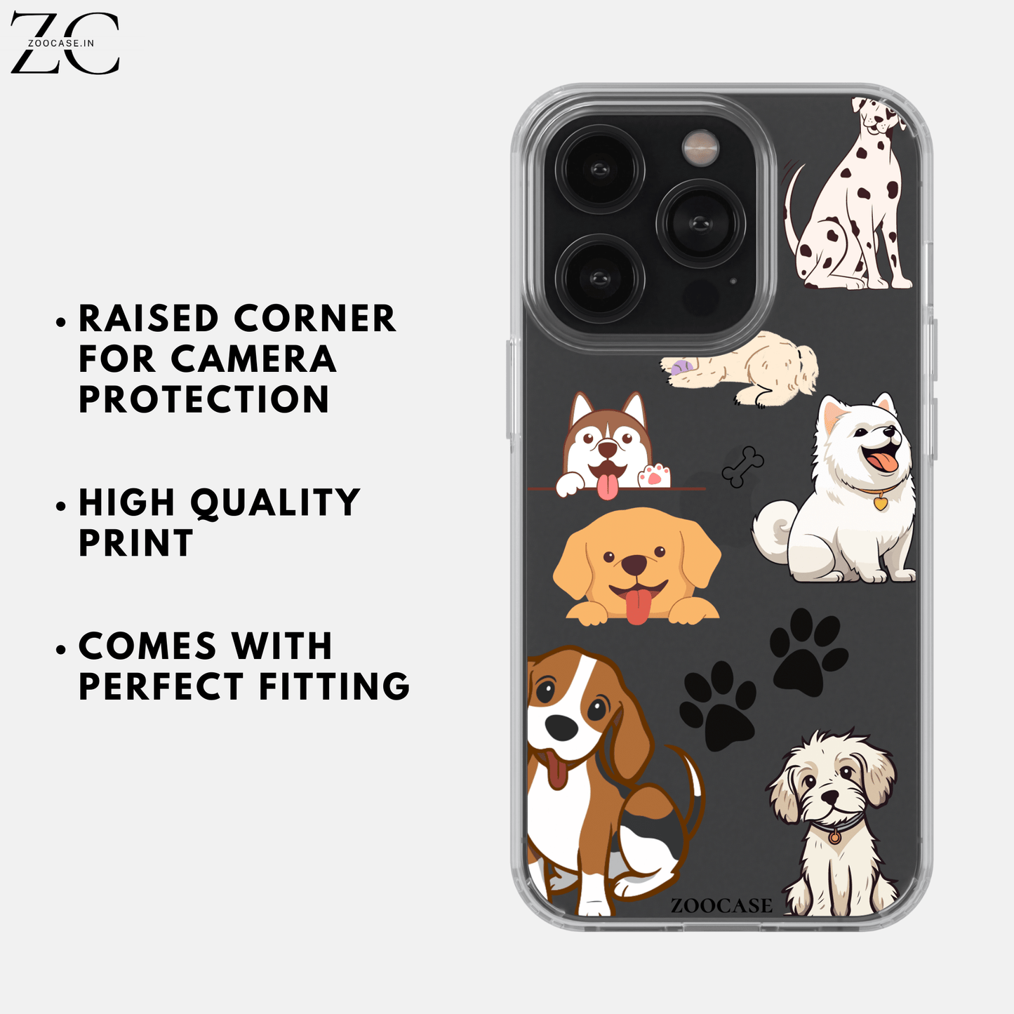 Dogs Silicon Case